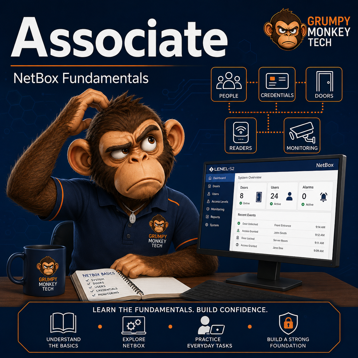 Grumpy Monkey Tech Associate Training